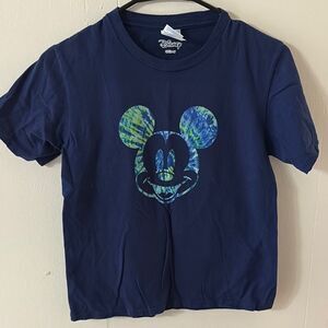 Disney Kids Navy Blue Mickey Mouse T-Shirt